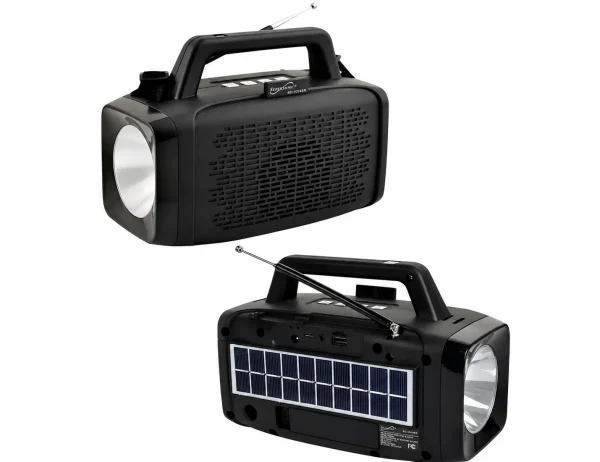 2 Radio Supersonic multifuncional con Bluetooth y energía solar