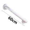 Barra de Apoyo Medical Care Blanca para Baño de 60 cm