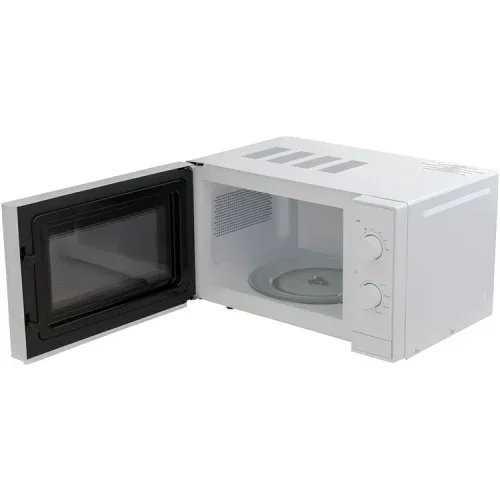 46 Horno Microondas Premiere Compacto Color Blanco de 0.7 Pies Cúbicos