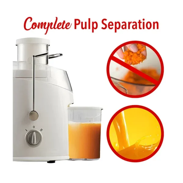 Extractor de jugos Brentwood de 2 velocidades