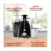 94 Extractor de jugos Brentwood de 400W