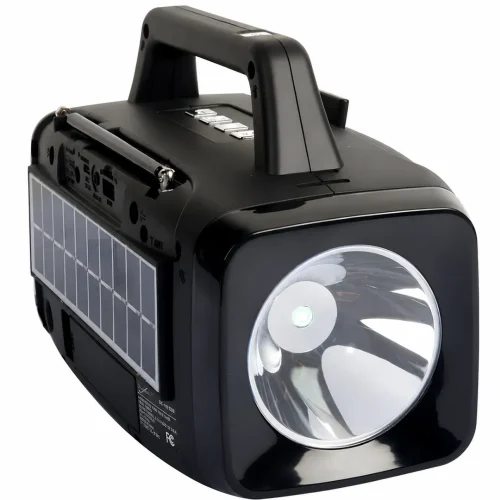Radio Supersonic multifuncional con Bluetooth y energía solar