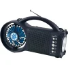 Radio Supersonic ventilador con bluetooth y energía solar
