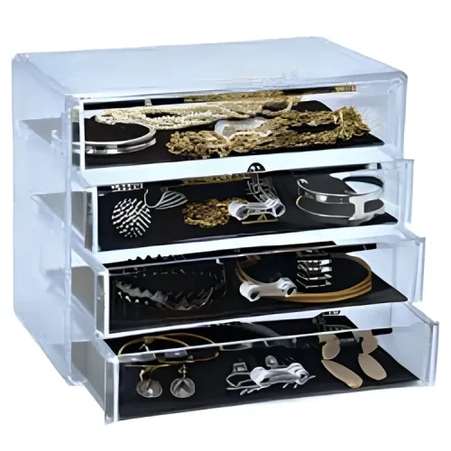 Joyero Elle Organizador multiusos de 4 gavetas