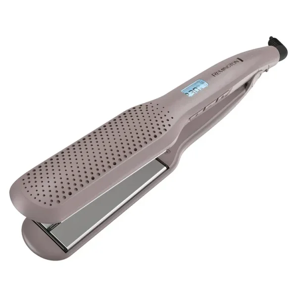 Plancha Remington para cabello humedo y seco con sensor inteligente