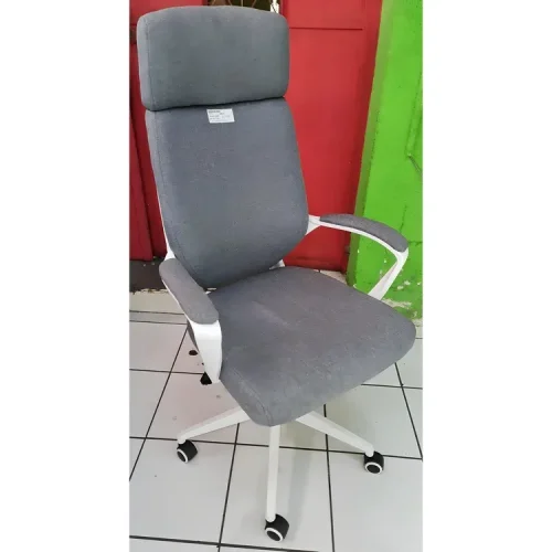 Silla Gerencial Abm Ergonómica Respaldo Alto en Tela