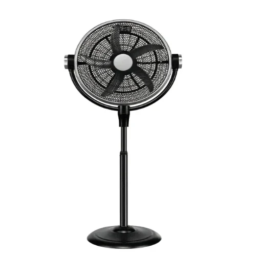 Ventilador Premiere de pedestal de 20" Negro