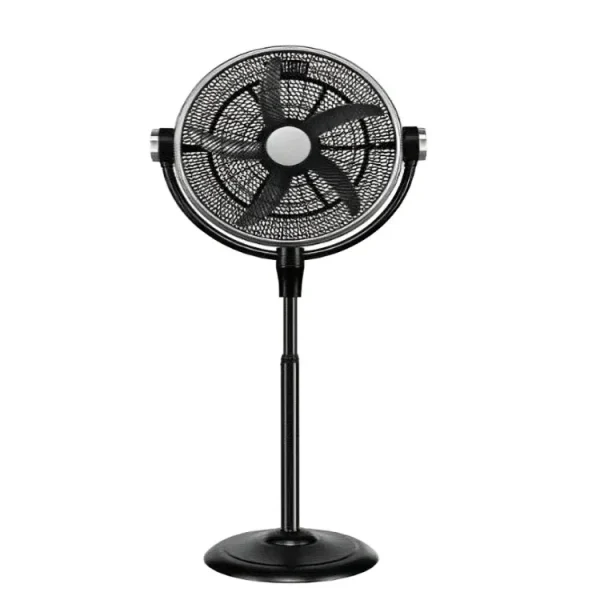 Ventilador Premiere de pedestal de 20" Negro