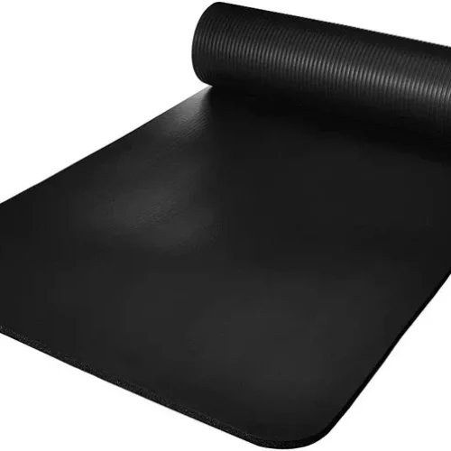 27 Alfombra Medical Care para yoga color negro
