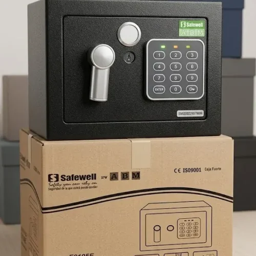 Caja de Seguridad Safewell con sistema digital y con llave