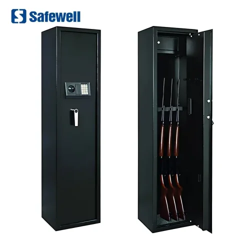 Caja Fuerte Safewell para 10 armas de sistema digital y con llave