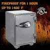 299 Cajas Fuertes Safewell Mecánicas de Dial ignífugas de acero inoxidable para el hogar, resistentes al fuego
